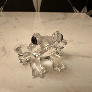 Swarovski “Secret Garden” Frog: 7642 000 001, retired 1994-2006